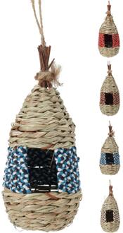 Pro Garden Vogelnest 9x9x24xcm bruin