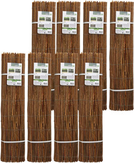 Pro Garden Wilgscherm / wilgmat - 20 meter - bruin - tuinscherm / schutting