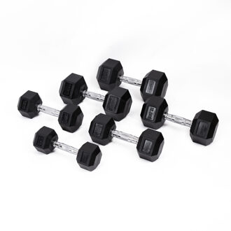 PRO Hexa Dumbbell Voordeelset 22,5 t/m 30 kg