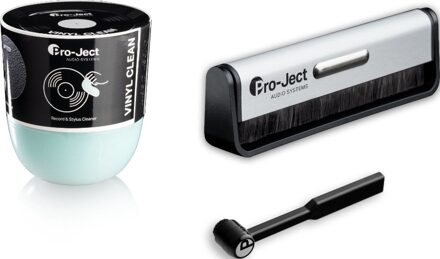 Pro-Ject Cleaning Set Advanced Reinigingskit Audio accessoire Zwart