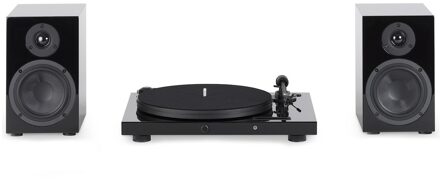 Pro-Ject Jukebox E1 + Speaker Box 5 Set Platenspeler Zwart