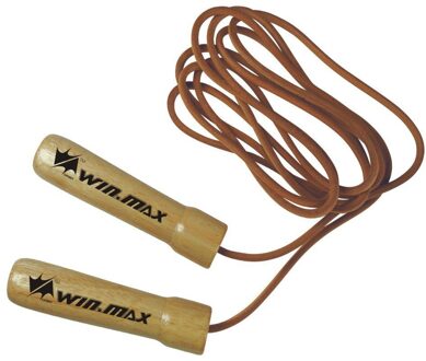 Pro Lederen Overslaan Skipping Jump Speed Touw Verstelbare Gewogen Oefening Fitness Gym Ring