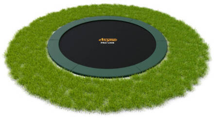 PRO-LINE Flatlevel Trampoline Ø 245 cm Groen