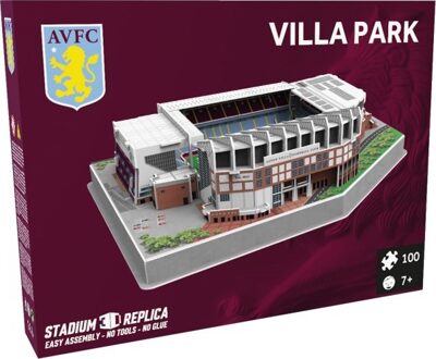 Pro-Lion 3D-puzzel AVFC Villa Park junior karton 100-delig