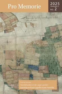 Pro Memorie. Volume 27-2 (2025 ) -   (ISBN: 9789048575954)