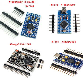 Pro Mini ATmega328 ATmega168 Pro Micro ATmega32U4 Mega2560 CH340G 5V 16MHz Development Board for Arduino ,With Pin Header