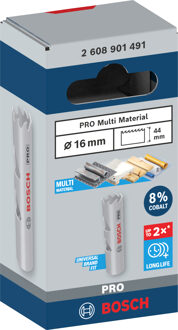 PRO Multi Material gatzaag | 16 mm | met schroefdraad - 2608901491