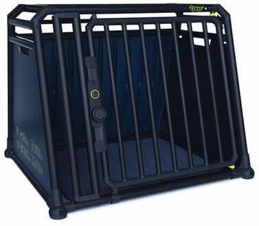 Pro Noir 4 - Autobench Hond - S - Zwart - 66x81,5x73,5 cm