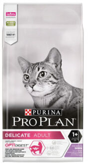 Pro Plan Adult Delicate - Kattenvoer Rijk aan Kalkoen - 1,5 kg