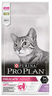 Pro Plan Cat Adult Delicate - Kattenvoer Kalkoen - 10 kg
