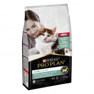 Pro Plan LiveClear Sterilised Junior (Kitten) Kalkoen - Kattenvoer - 1.4kg