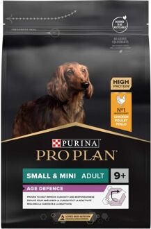 Pro Plan Small & Mini Adult 9+ - Hondenvoer Kip Met Optiage - 3 kg