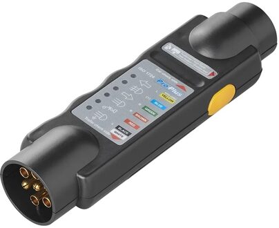 Pro Plus Stekkertester 7-polig 12v 29 Cm Zwart