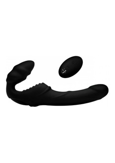 Pro Rider - Vibrerende Siliconen Strapless Strap-On met Afstandsbediening - Pro Rider - Vibrerende Siliconen Strapless Strap-On met Afstandsbediening