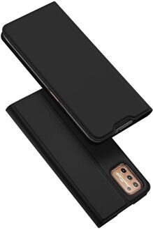 Pro Serie Slim wallet hoes - Motorola Moto G9 Plus - Zwart