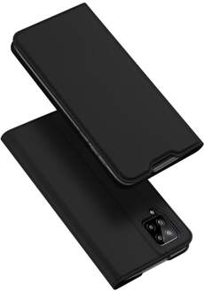 Pro Serie Slim wallet hoes - Samsung Galaxy A12 - Zwart