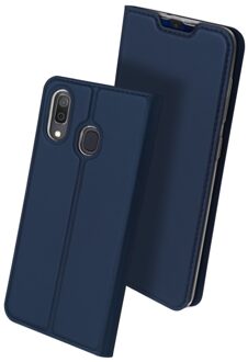 pro serie slim wallet hoes - Samsung Galaxy A30 - Blauw