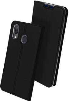 pro serie slim wallet hoes - Samsung Galaxy A30 - Zwart