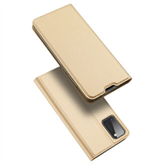 pro serie slim wallet hoes - Samsung Galaxy A41 - Goud