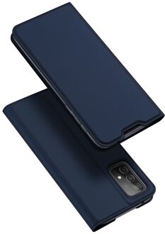 Pro Serie Slim wallet hoes -Samsung Galaxy A52 - Blauw