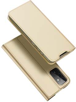 Pro Serie Slim wallet hoes -Samsung Galaxy A72  - Goud