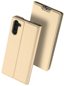 pro serie slim wallet hoes - Samsung Galaxy Note 10 - Goud