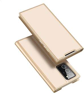 pro serie slim wallet hoes - Samsung Galaxy Note 20 - Goud