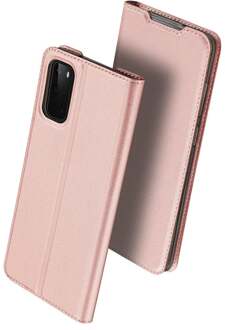 pro serie slim wallet hoes - Samsung Galaxy S20 - Rosé Goud