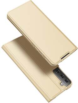 Pro Serie Slim wallet hoes - Samsung Galaxy S21 Plus - Goud