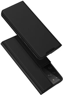 Pro Serie Slim wallet hoes - Samsung Galaxy S21 Ultra - Zwart