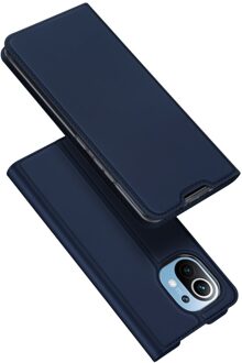 Pro Serie Slim wallet hoes - Xiaomi Mi 11 -  Blauw