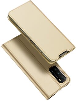 Pro Serie Slim wallet hoes - Xiaomi Poco M3 -  Goud