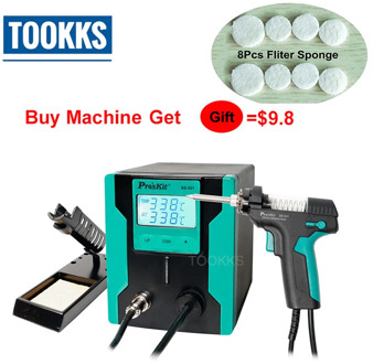 Pro'sKit SS-331H Electric Desoldering Gun Anti-static High Power Strong Suction Desoldering Pump For PCB Circuit Board Repair