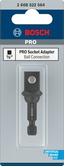 PRO Socket Adapter met kogelaansluiting | 1/2" | 50 mm - 2608522564