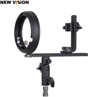 Pro Speedlite T Beugel Bowens S Mount Fit Strobist Shoe Mount Adapter Flash