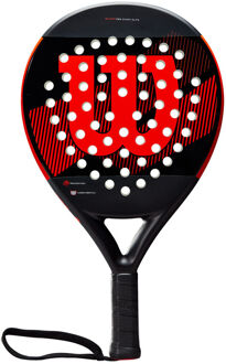 Pro Staff Elite Padelracket zwart - rood - 1-SIZE