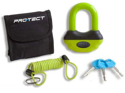 Pro-Tect Schijfremslot Topaz ART-4 - Zwart / Geel