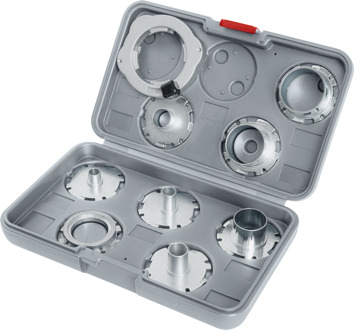 PRO Template Guide Set Metrisch voor bovenfrees | 9-delig - 2608190064