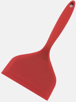 Pro Thuis Kookgerei Siliconen Spatels Keuken Schraper Rundvlees Vlees Ei Breed Pizza Schop Non-stick Turners Voedsel Lifters rood