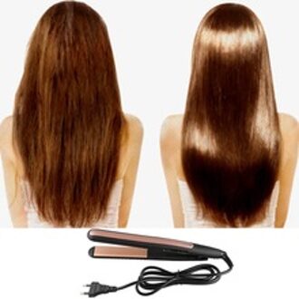 Pro Toermalijn Keramische Stijltang Flat Iron Styling Tool 100-240 V Met Elektrische Thermostaat Steil Haar Perm Kapper