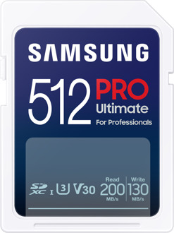 PRO Ultimate SD Card 512GB SD-Kaart Wit