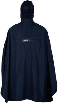 Pro-x Elements Fietsponcho Pasofino Polyamide Marine Blauw Maat Xl/xxl