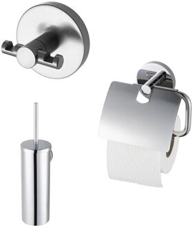 Pro2000 Toiletset chroom