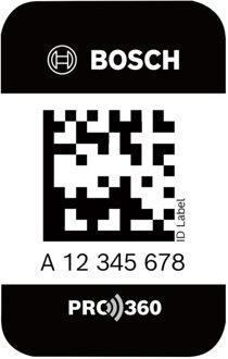 PRO360 ID Label PRO360 ID Label L (PRO360 ID Label groot 50 stuks 25 x 50 mm) - 1600A02C1L