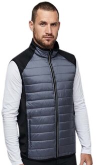 Proact Outdoor zomer vest/bodywamer zwart/grijs voor heren - Herenkleding/dunne jassen - Mouwloze vesten XL (42/54)