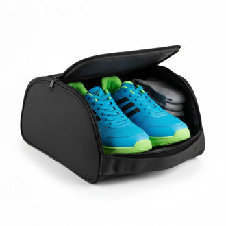 Proact Schoenentas sport - 9L - 35 x 19 x 16 cm - zwart - polyester - schoenen opbergen