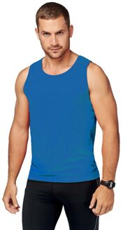 Proact Sport singlet voor heren - Blauw - Tanktop hemd - Herenkleding - Mouwloze t-shirts