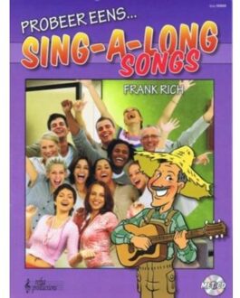 Probeer eens Sing-a-long Songs + Audio CD - Boek Frank Rich (9069113708)