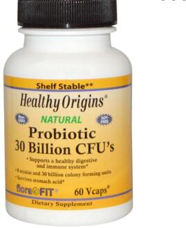 Probiotica, 30 miljard CFUs - 60 capsules -  Healthy Origins