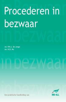 Procederen in bezwaar - Boek P.H.J. de Jonge (9492329115)